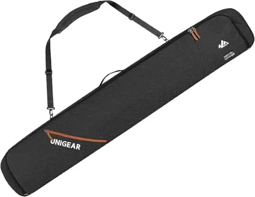 Unigear double padded snowboard bag with EPE foam protection