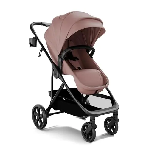 Mompush Wiz Pro 4-in-1 baby stroller with bassinet mode and snack tray