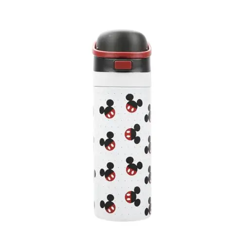 Bioworld Mickey Mouse Classic ears print water bottle