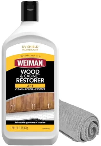 Weiman Wood and Cabinet Restorer 3-in-1 Bundle