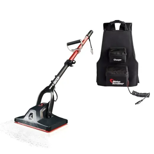 MotorScrubber SHOCK oscillating floor cleaning machine with backpack