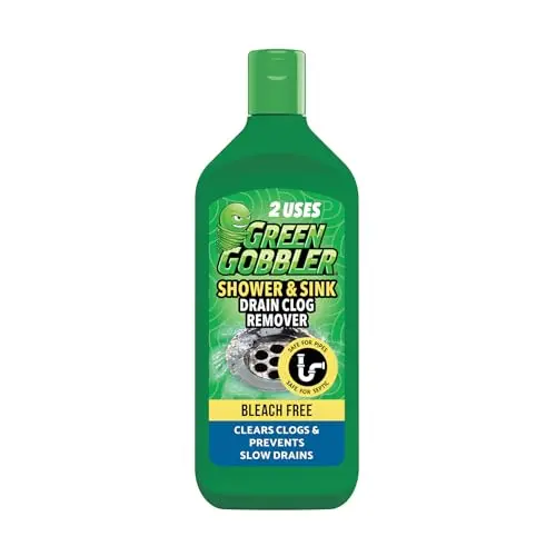 Green Gobbler Ultra Concentrated Drain Clog Remover small bottle