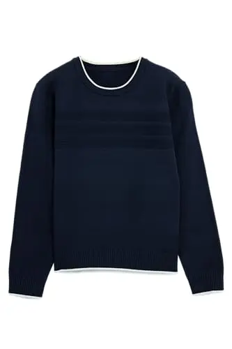 X RAY RAW X boys crew neck sweater with stylish knit details