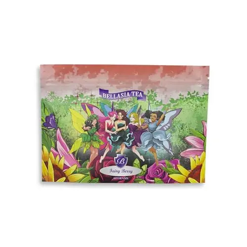 Bellasia Tea Fairy Berry loose leaf tea in a pouch