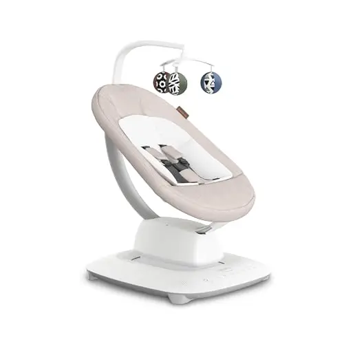 UPPAbaby MamaRoo Smart Swing in Sand Melange color