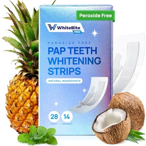 Whitebite Pro Natural Pap Teeth Whitening Strips package