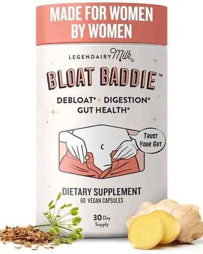 Legendairy Milk Bloat Baddie digestive enzymes for women's gut health