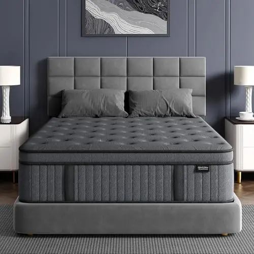 MATFLEX 10 inch hybrid twin mattress with pocket springs