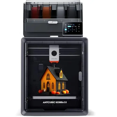 Anycubic Kobra S1 Combo 3D Printer with built-in filament dryer