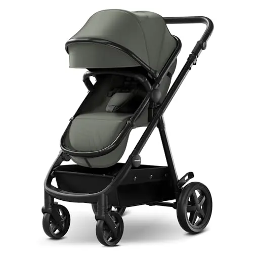 Mompush Meteor2 baby stroller with large wheels and reversible seat