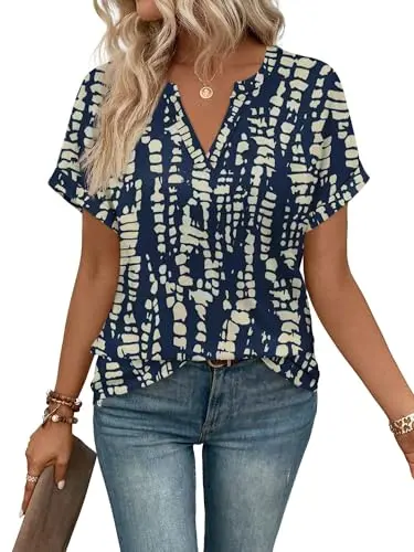 WIHOLL Spring Top in Solid Color