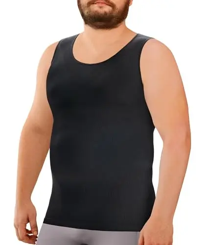 Nebility men's compression shirt designed for big and tall builds