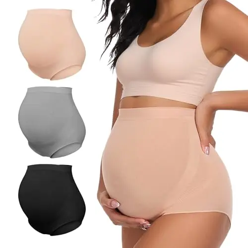 Summer Mae Soft Breathable High-Waist Maternity Panties