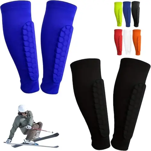 FAQUSA lightweight soccer shin guard sleeves for kids