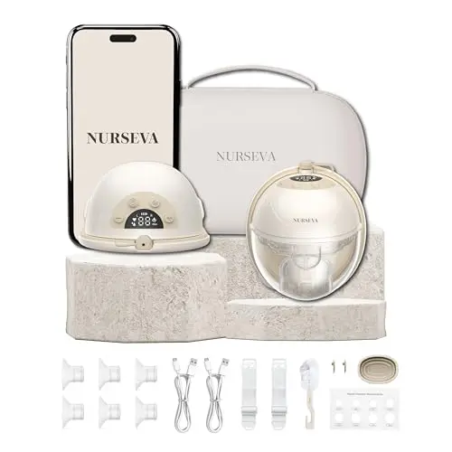 Nurseva Pro-90A Smart App-Controlled Wearable Breast Pump