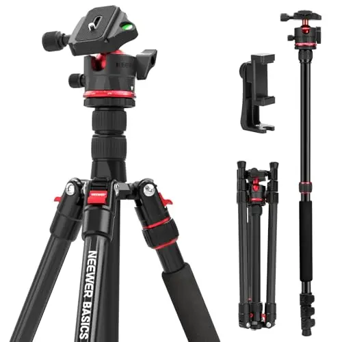 NEEWER Basics TP14B 72-inch Travel Tripod and Monopod