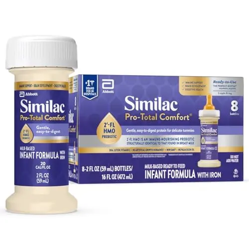 Similac Pro-Total Comfort ready-to-feed infant formula bottles