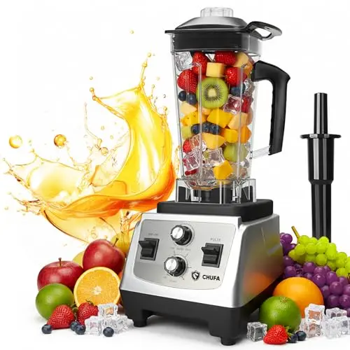 Chufa Countertop Blender with grey design and large jar