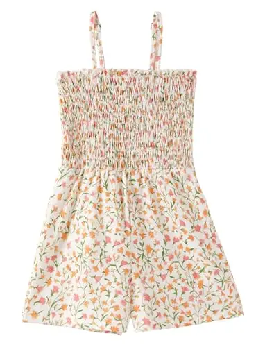 PATPAT toddler romper with adjustable spaghetti straps