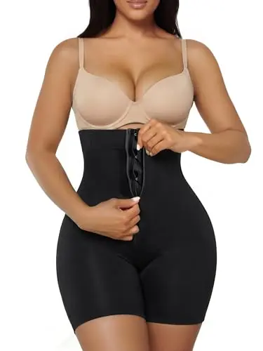 ShaperX High-Waisted Tummy Control Shapewear Shorts
