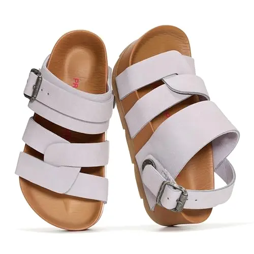 Project Cloud PROUD_K kids sandals with adjustable buckle and plush insole