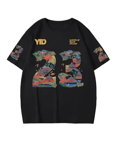 YTD 23 graphic t-shirt with oversized fit