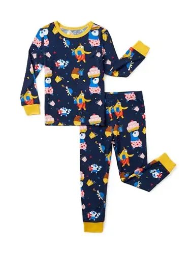 PATPAT bamboo viscose pajama sets for toddlers with whimsical prints