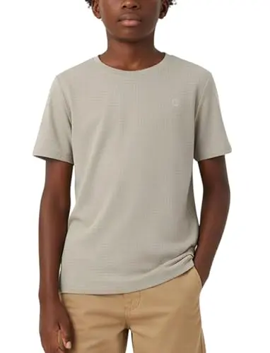PatPat Boys Athletic Shirt with reflective details and quick-dry fabric