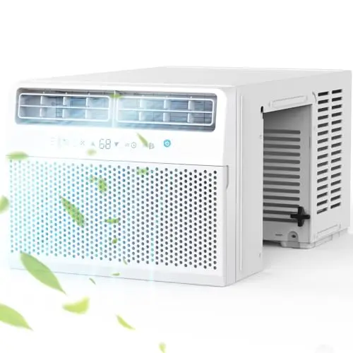 COWSAR 10,000 BTU Saddle Mount Window Air Conditioner
