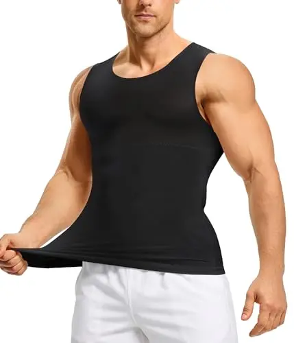 Nebility men's slimming compression undershirt for daily wear
